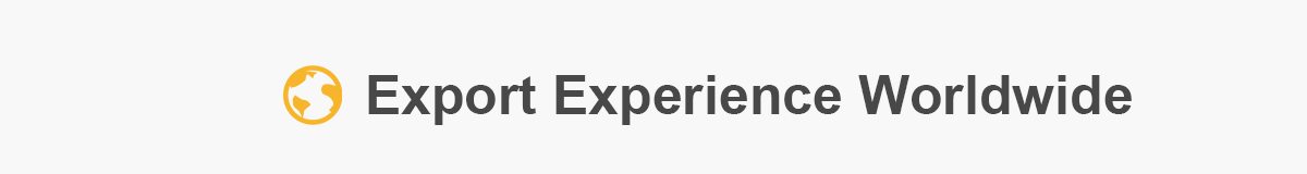 export experience worldwide