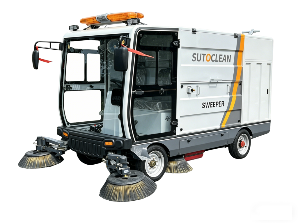 st bv 245 300 r vacuum street sweeper
