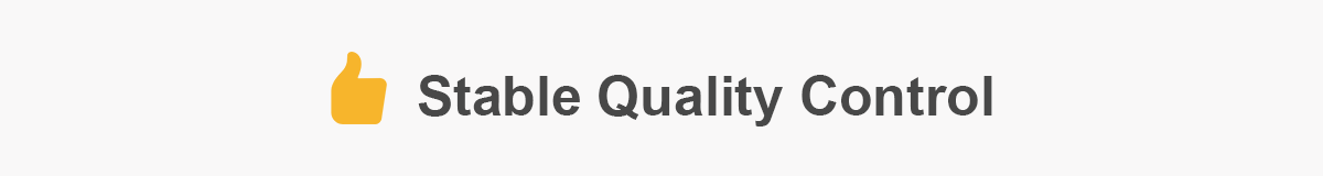 stable quality control