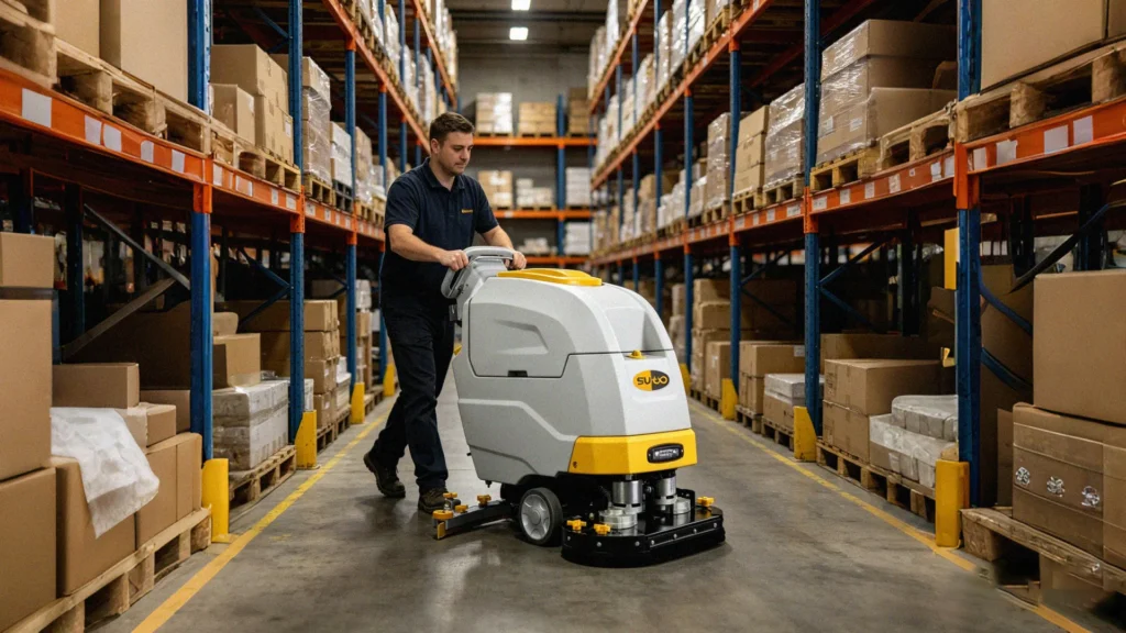 Industrial Floor Cleaning Equipments